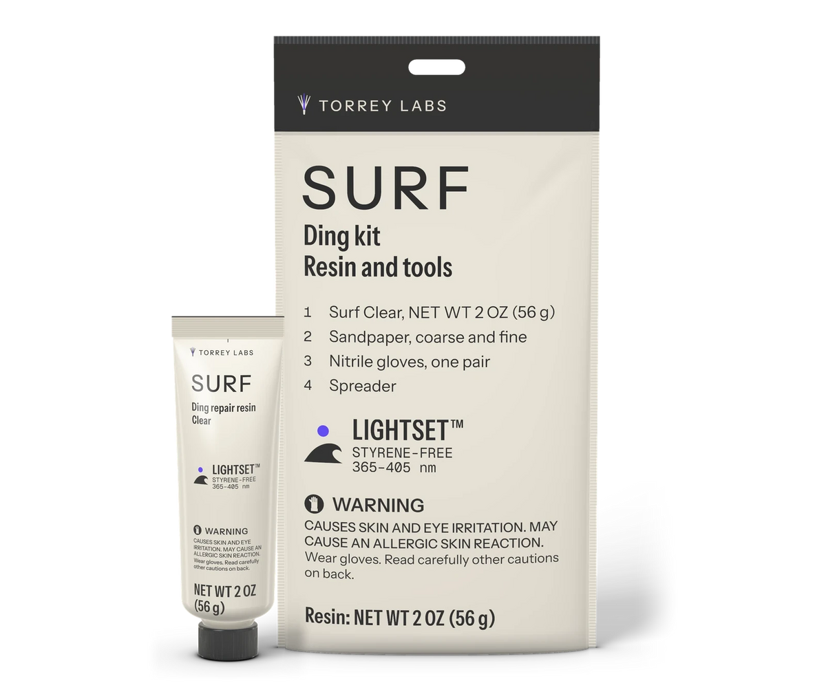 Surf Ding Kit pouch with a Surf Clear tube